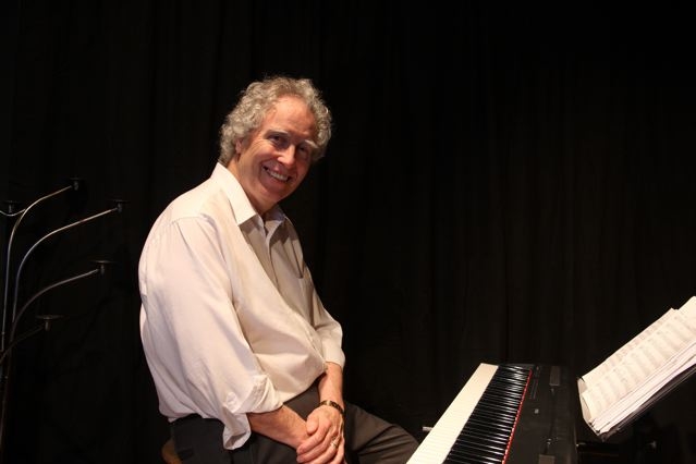 David Warrack at the piano